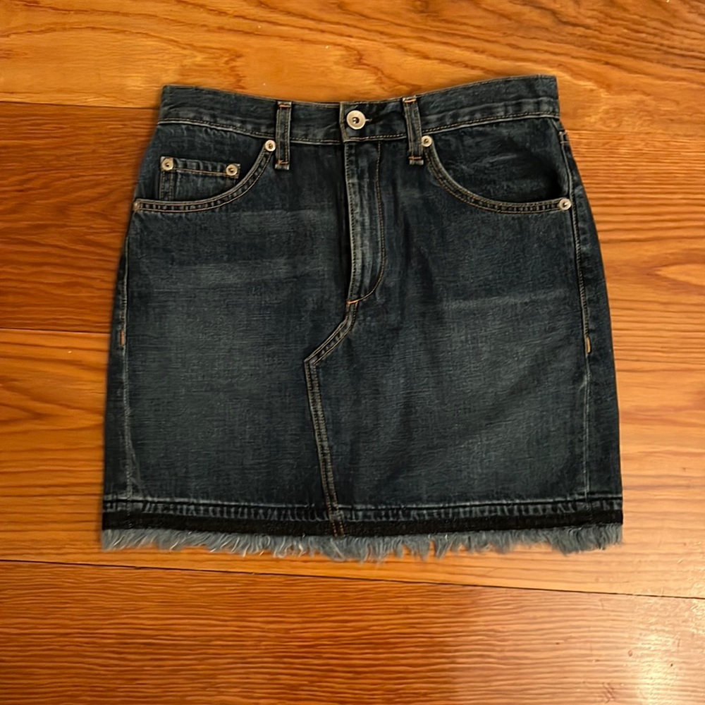 Rag and Bone Denim Mini Skirt Size 25